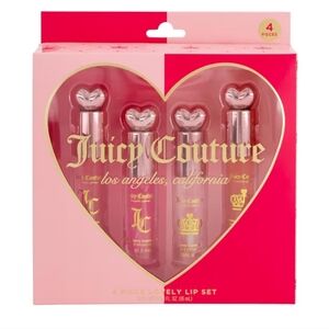 Juicy Couture 4 Piece Lip Oil Set